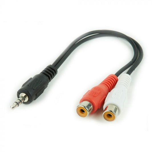 Кабель Jack 3.5mm тато/2RCA мама Cablexpert (CCA-406)