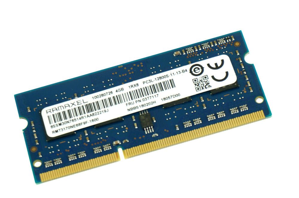 SODIMM 4Gb DDR3L 1600MHz Ramaxel RMT3170NE68F9F-1600