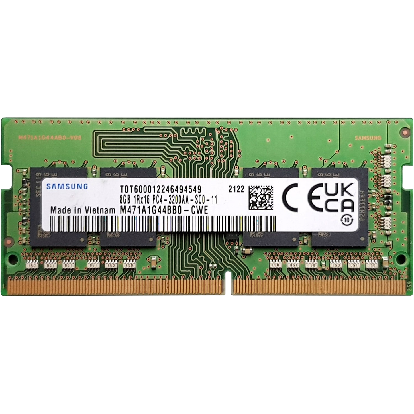 SODIMM 8Gb DDR4 3200MHz Samsung M471A1G44BB0-CWE