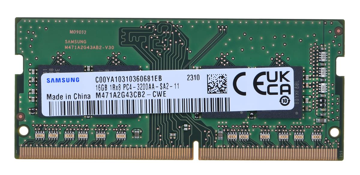 SODIMM 16Gb DDR4 3200MHz Samsung M471A2G43CB2-CWE