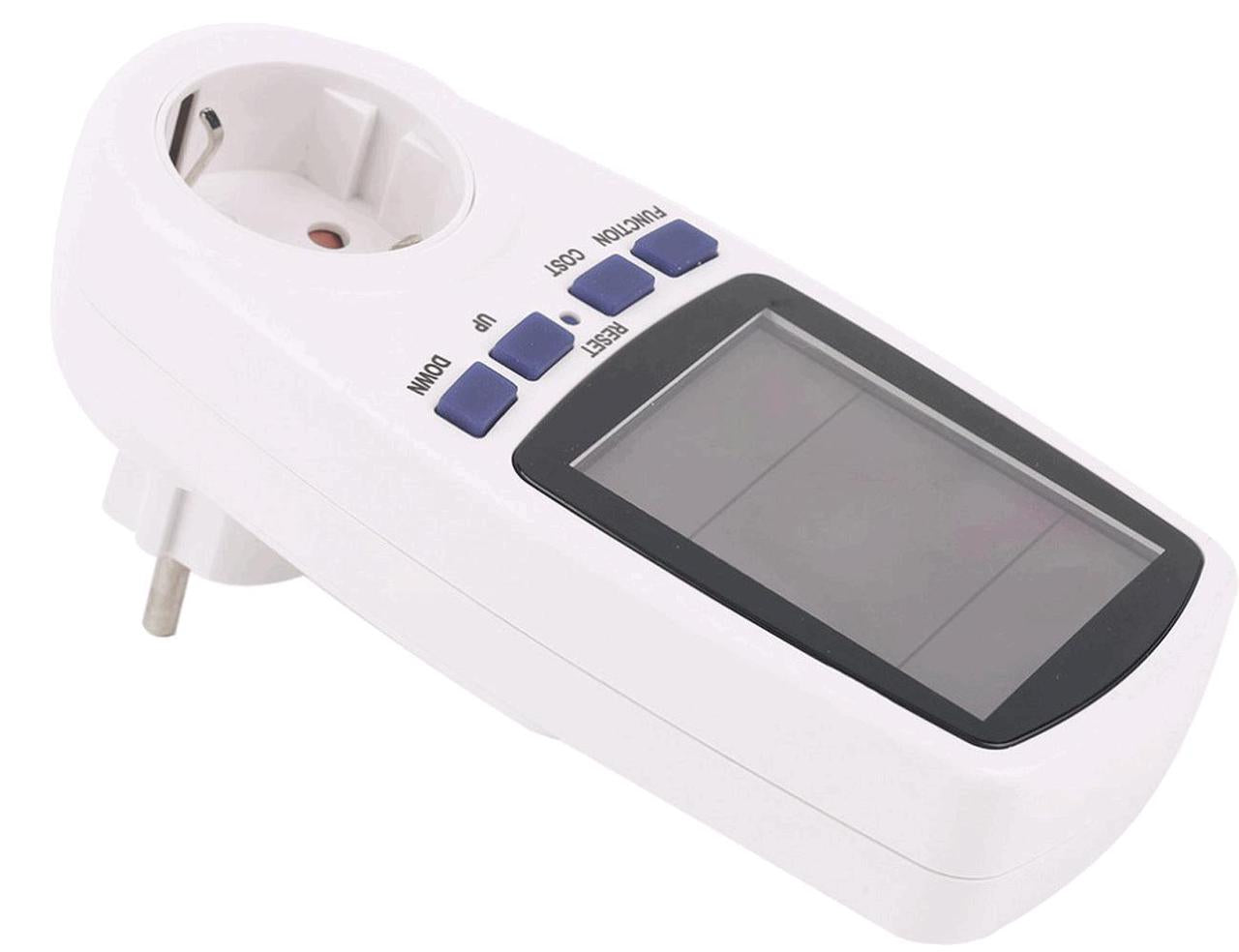 Ваттметр 220V з підсвіткою