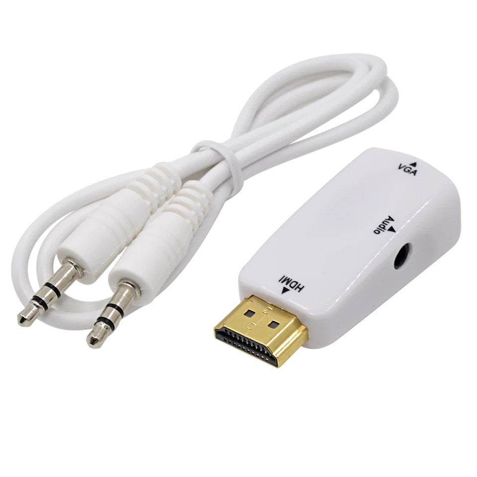 Переходник HDMI to VGA с аудио входом 3.5мм (ZC21302)