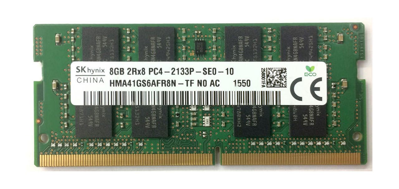 8GB SODIMM DDR4 2133 MHz SK hynix HMA41GS6AFR8N-TF