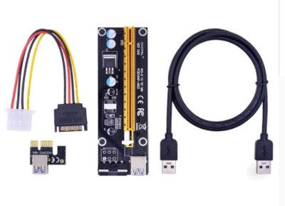 Райзер USB 3.0 PCI-E 1X - 16X Riser USB 3.0 для відеокарт 60см