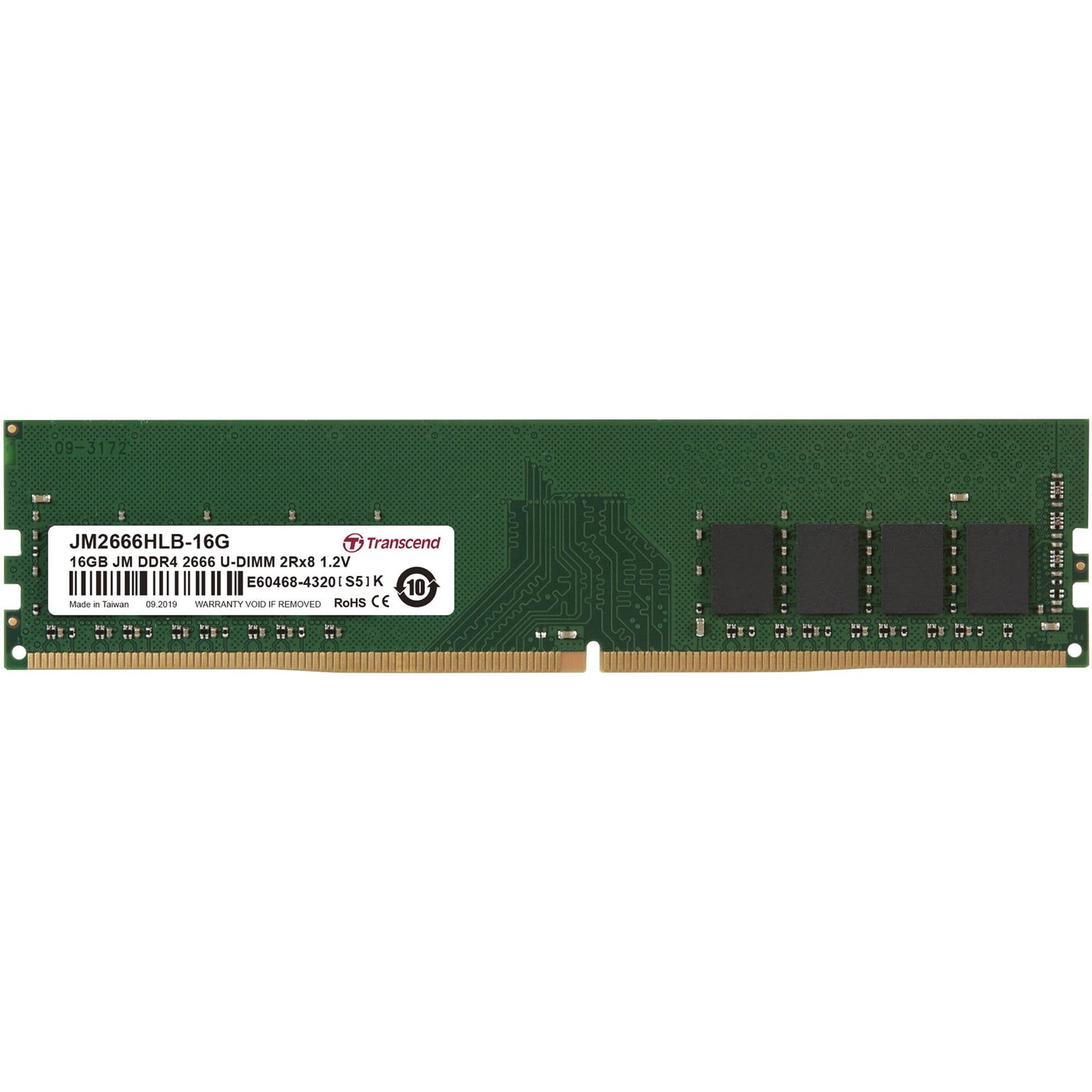 DIMM 16Gb DDR4 2666MHz PC4-21300 Transcend JM2666HLB-16G