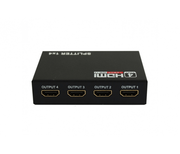 Розгалужувач HDMI на 4 порти; 4K/1080Р; активний; 1.4