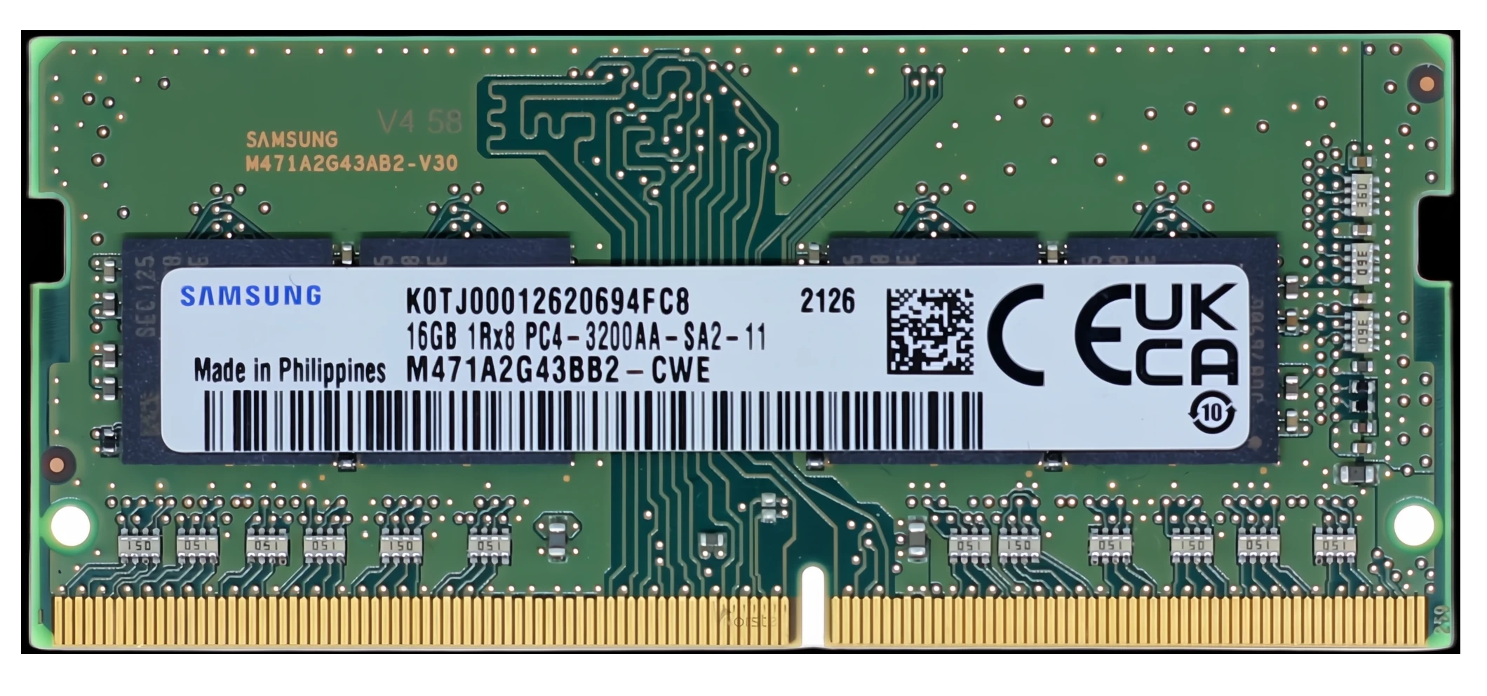 SODIMM 16Gb DDR4 Samsung M471A2G43BB2-CWE – buy