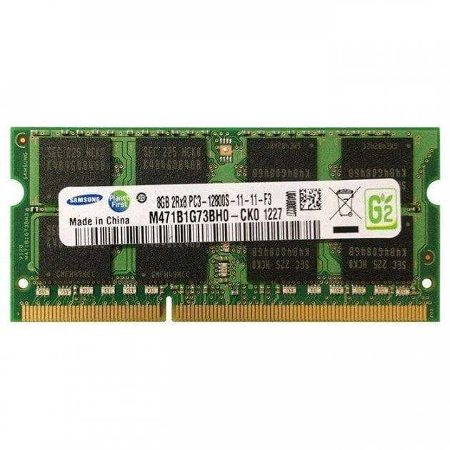 SODIMM 8GB DDR3 1600 1.5V PC3-12800 Samsung M471B1G73BH0-CK0
