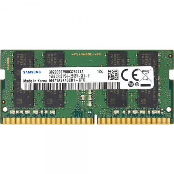SoDIMM DDR4 16GB 2666 MHz Samsung M471A2K43CB1-CTD