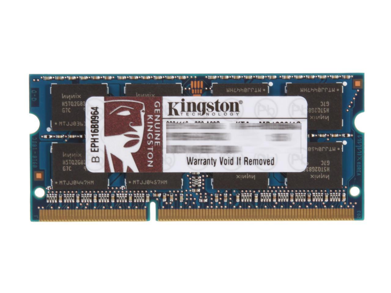 SODIMM 4Gb DDR3 1066MHz Kingston KTA-MB1066/4G