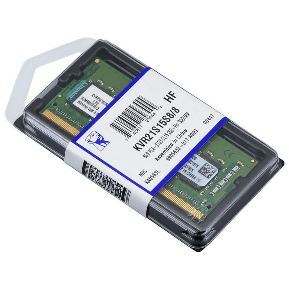 SODIMM DDR4 8GB 2133 MHz Kingston (KVR21S15S8/8)
