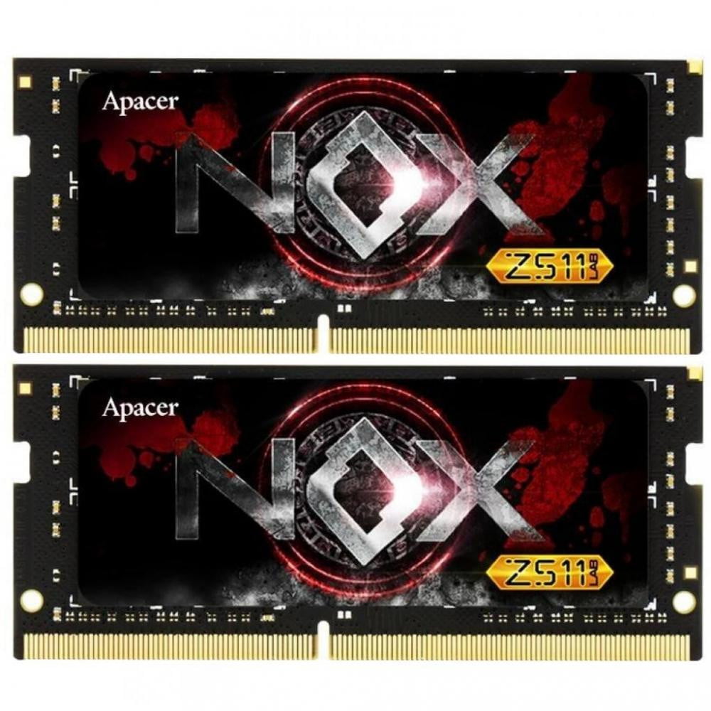 SoDIMM DDR4 32GB (2x16GB) 2400MHz NOX Series Apacer (ES.32GAT.GEEK2)