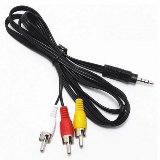 Кабель Jack 3.5mm папа/3RCA 1.8m Atcom (17320)