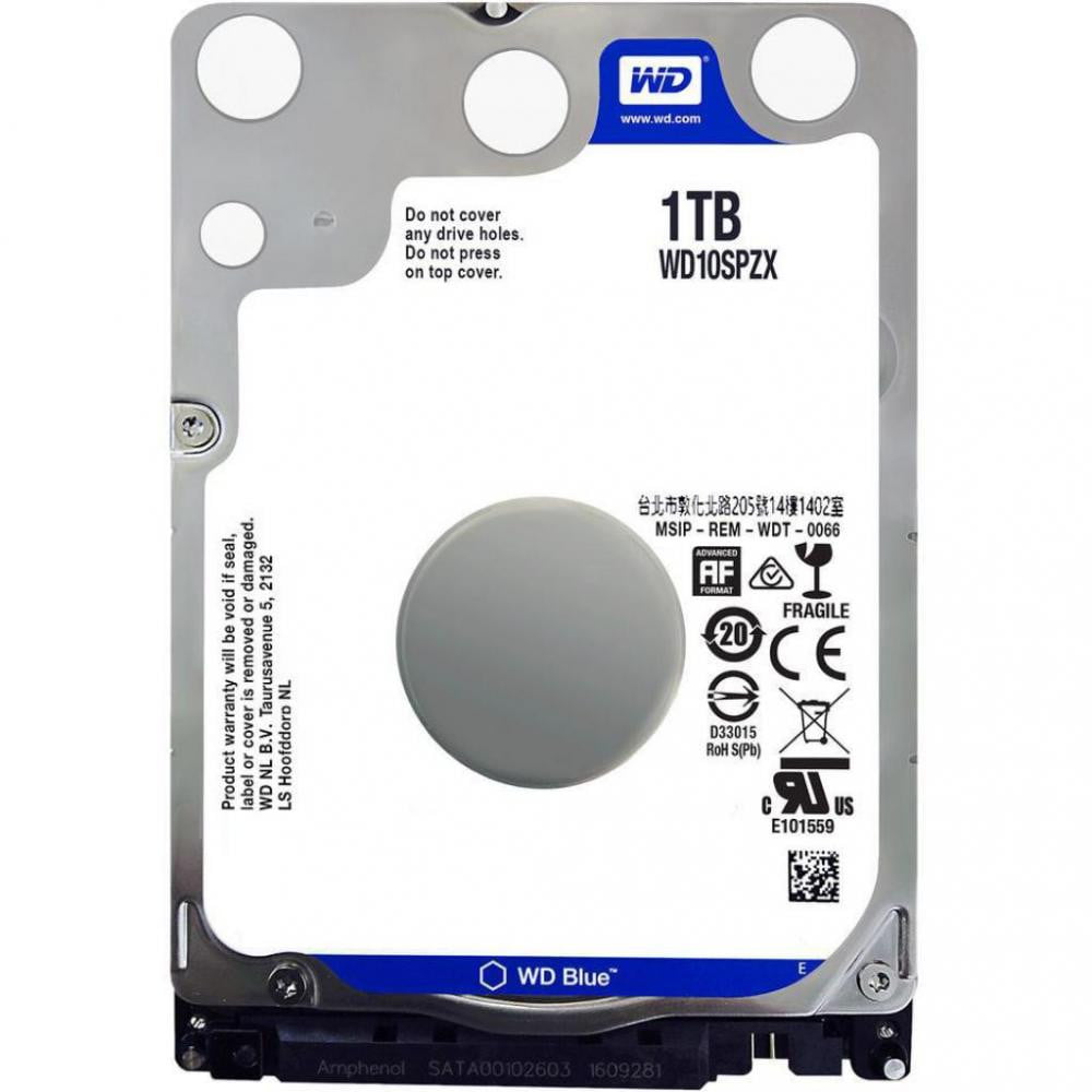 Жорсткий диск для ноутбука 2.5' 1TB WD (WD10SPZX)