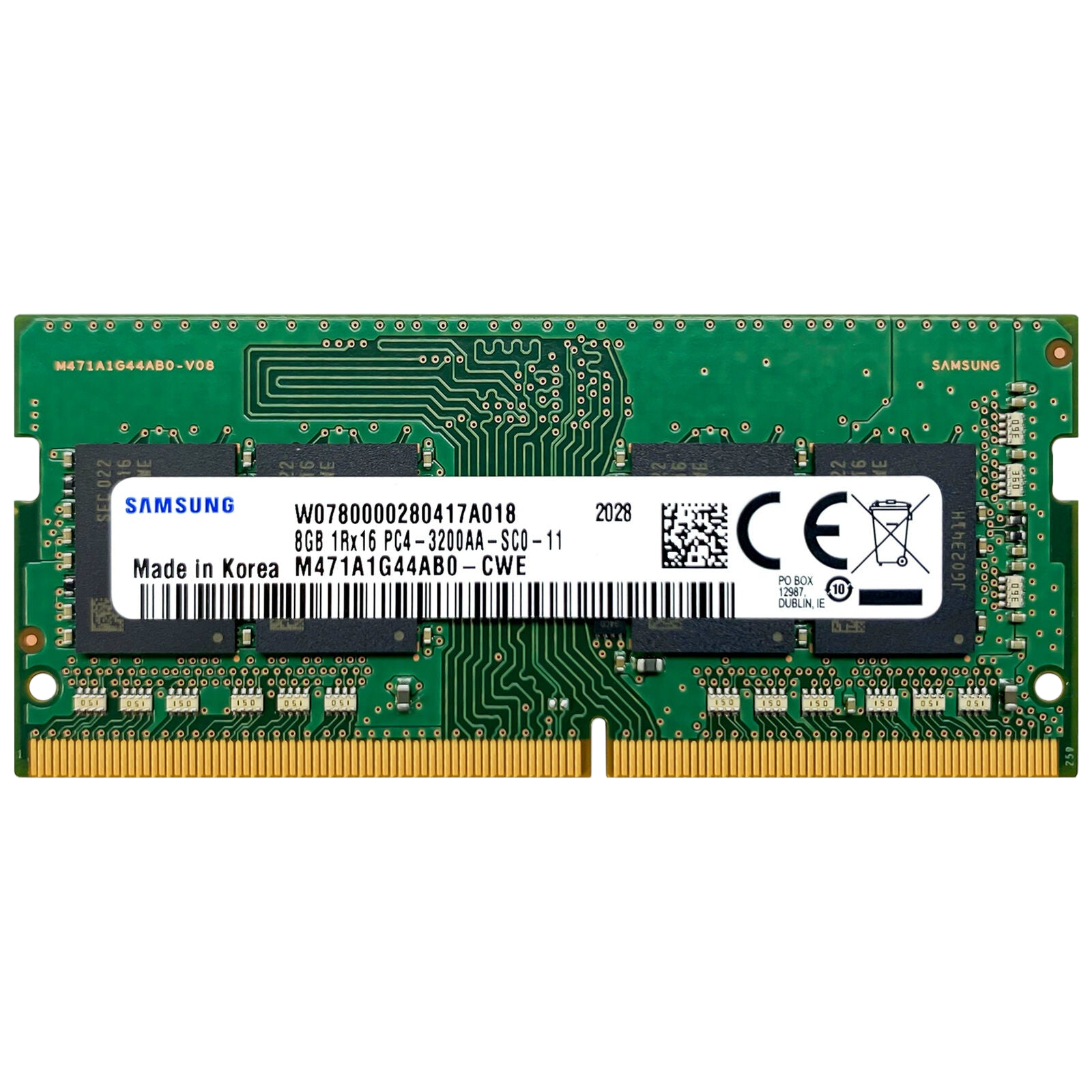 SODIMM 8Gb DDR4 Samsung M471A1G44AB0-CWE – купити – Informatica