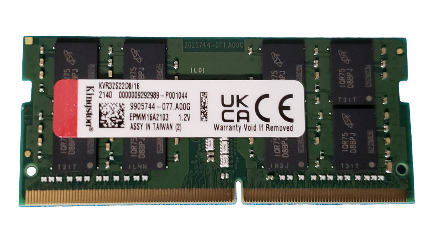 SODIMM 16Gb DDR4 3200MHz Kingston KVR32S22D8/16