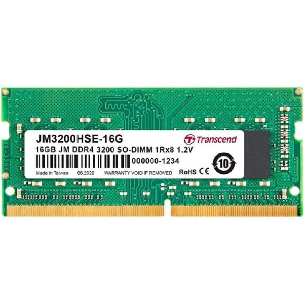 SoDIMM DDR4 16GB 3200 MHz Transcend JM3200HSE-16G
