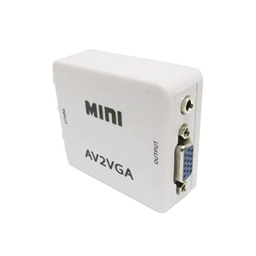 Перехідник-конвертер AV RCA/S-Video to VGA AV2VGA Mini активний Tishric 2T76
