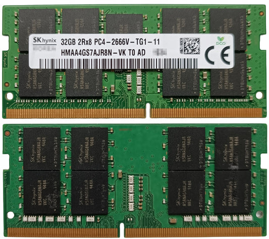 SODIMM 32GB DDR4 2666MHz Hynix HMAA4GS7AJR8N-VK