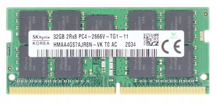 SODIMM 32GB DDR4 2666MHz Hynix HMAA4GS7AJR8N-VK