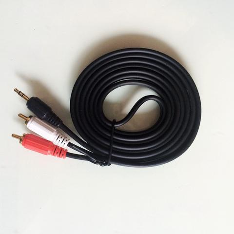 Аудио кабель jack 3,5 – RCA тюльпан 4,6 метра