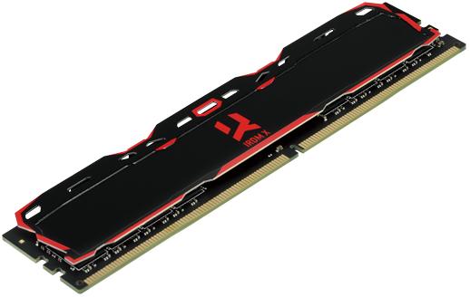 DIMM DDR4 8GB 3200 MHz IRDM X Black Goodram (IR-X3200D464L16SA/8G)