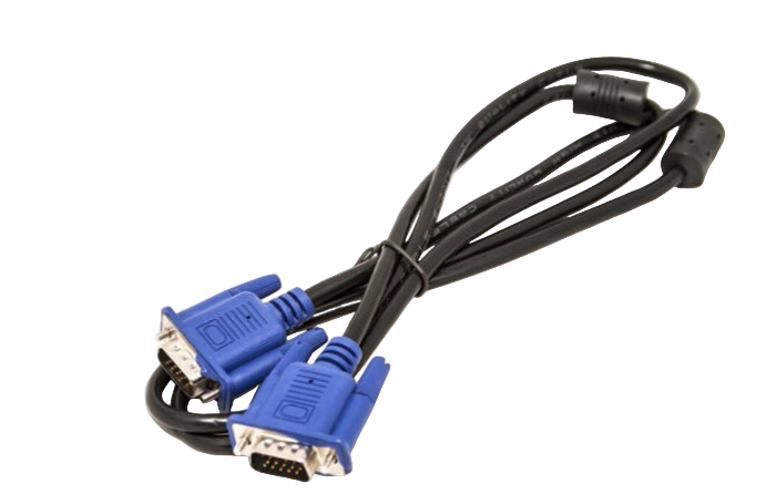 Кабель VGA-VGA 1,5м с ферритовым фильтром 720p, 77453