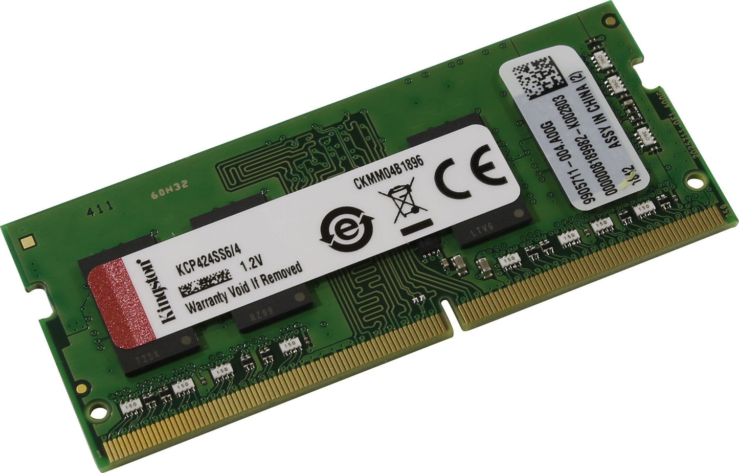 SODIMM 4Gb 2400Mhz PC4-19200 Kingston KCP424SS6/4