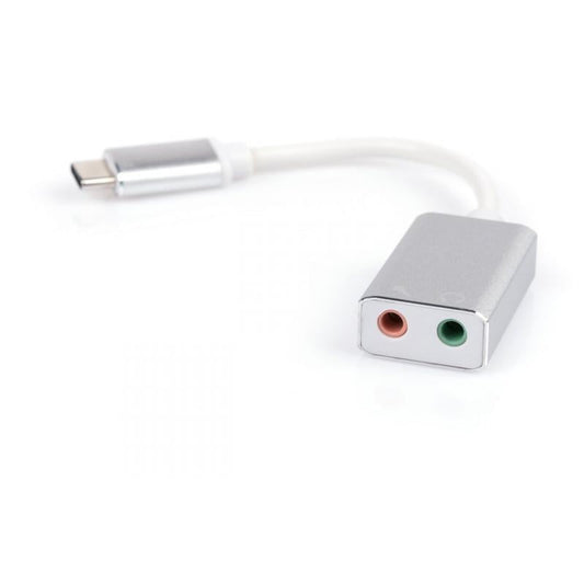 Переходник Type-C Male to Audio+mic cable 0.15m Vinga (USBCM3.5ST-01)