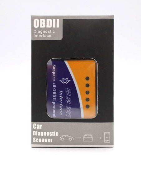 Автосканер ELM327 OBD2 Bluetooth v1.5 (1 плата, стандартна версія), чорний