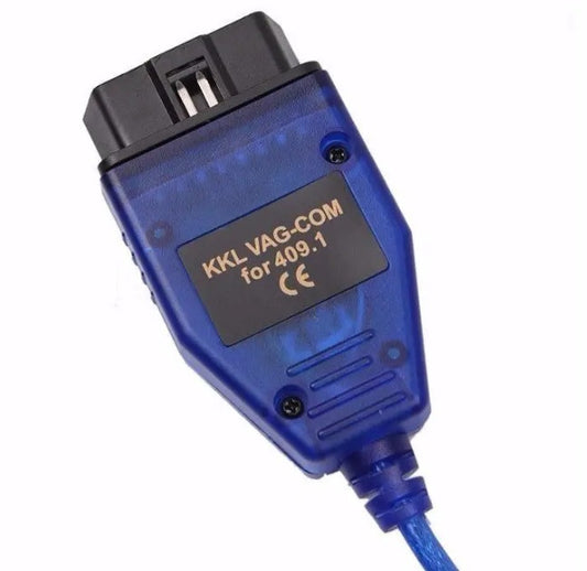 Диагностический сканер адаптер VAG-COM 409.1 USB OBD2 KKL K-Line