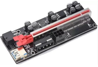 Райзер Sata 6 Pin v009S Plus USB 3.0 PCI-E 1X - 16X Riser для видеокарт 60см, 77046