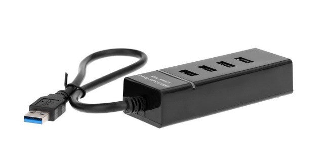 USB-хаб USB 3.0 на 4 порта с micro USB питанием