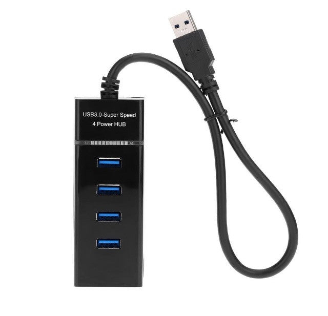 USB-хаб USB 3.0 на 4 порта с micro USB питанием