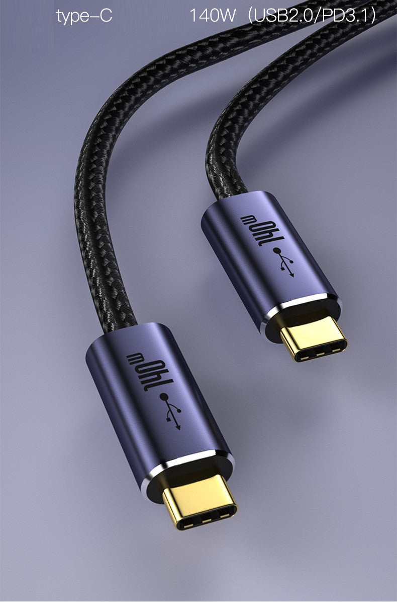 Кабель питания Type-C на Type-C PD 3.1 140W 150 см