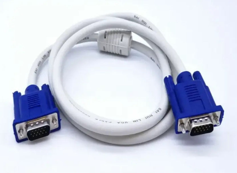Кабель VGA 1080Р Full HD 1,5м с ферритовым фильтром