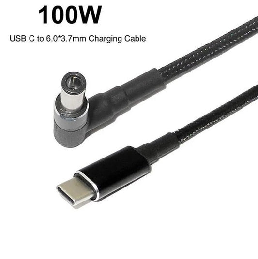 USB Type-C 100W кабель живлення DC 6.0×3.7*0.6 Asus