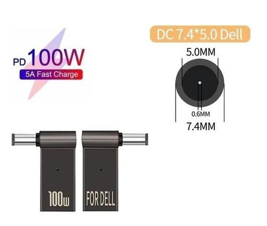 Адаптер живлення USB Type-C 100W для ноутбуків Dell
