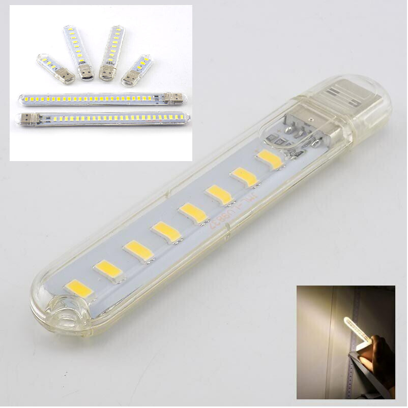Портативная USB LED лампа 8 LED