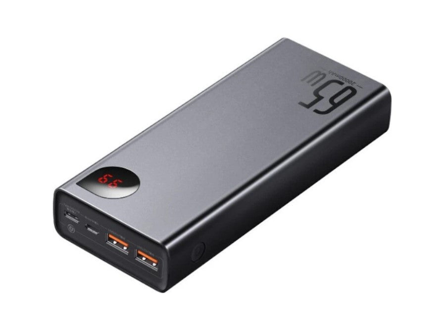 Портативный аккумулятор Baseus Adaman Metal 20000mAh PD/65W QC/3.0 USB Type-C
