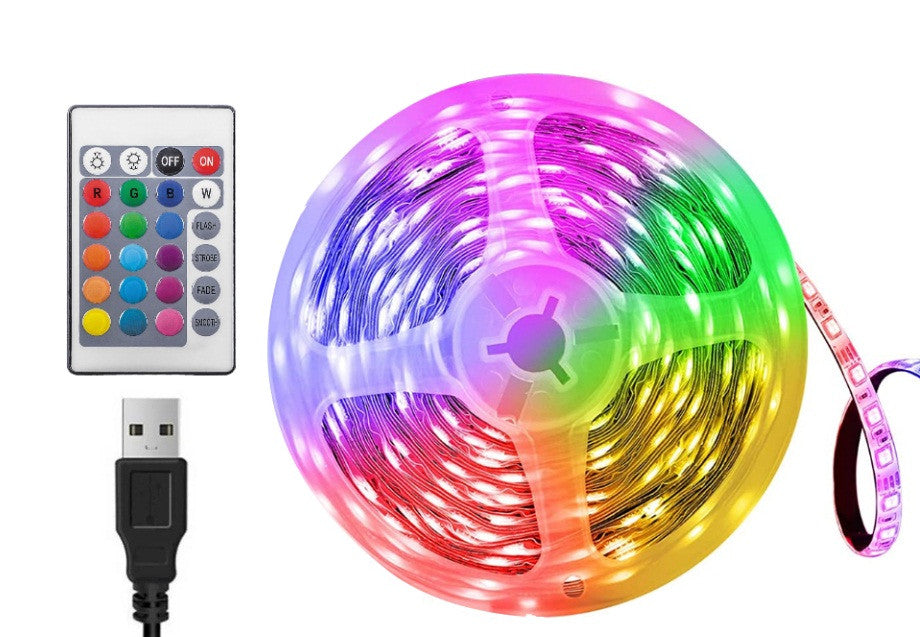 Світлодіодна стрічка LED RGB 10 м з пультом управління