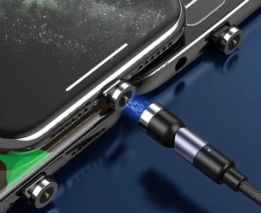 Магнитный кабель Essager Type-C 2m 2.1A 360°