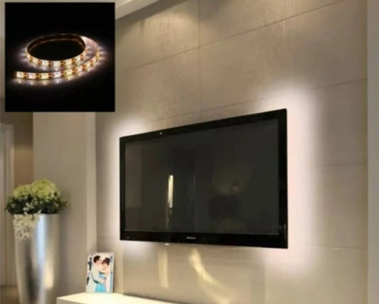 Світлодіодна стрічка 5V LED 100 см 7000K біла