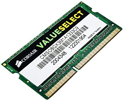 SODIMM 8Gb DDR3 1333MHz Corsair CMS08GX3M1A1333C9