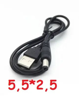 Кабель живлення USB DC 5.5x2.5 1,5A для роутера 5v від Powerbank