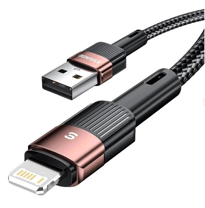 Кабель Essager USB to Lightning 1м EXCL-XC01, золото, 78139