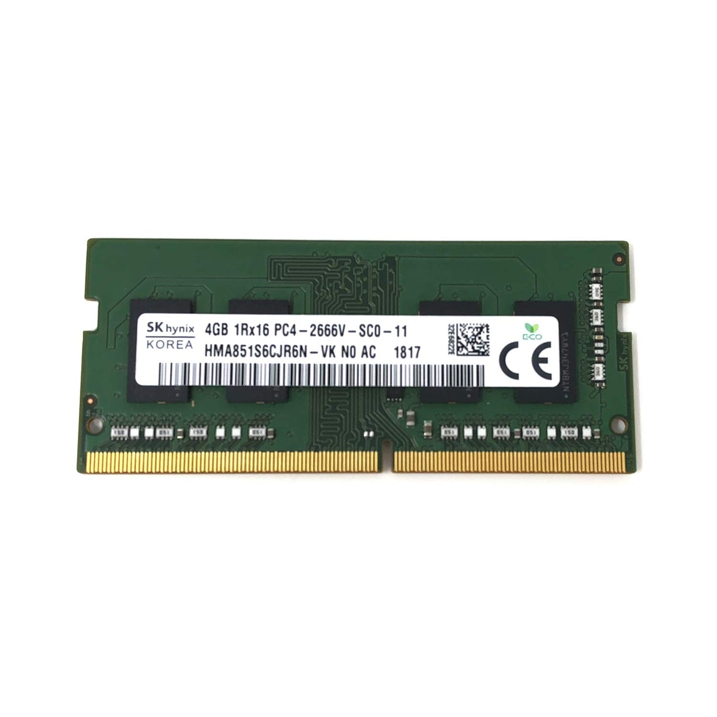 SODIMM 4GB DDR4 2666MHz PC4-21300 Hynix HMA851S6CJR6N-VK
