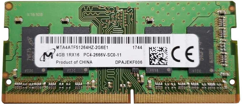 SODIMM 4Gb DDR4-2666 Micron MTA4ATF51264HZ-2G6E1