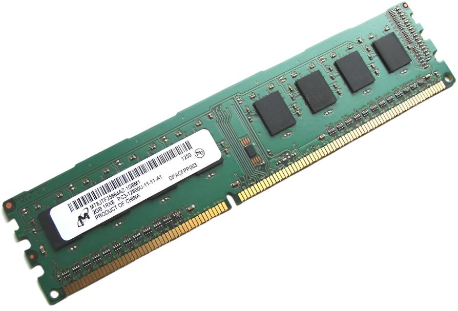 DIMM 2GB DDR3 1600MHz Micron MT8JTF25664AZ-1G6M1