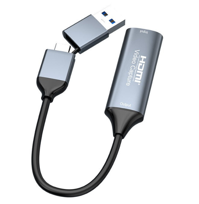 Карта відеозахвату зовнішня HDMI-USB Type-C, 1080P